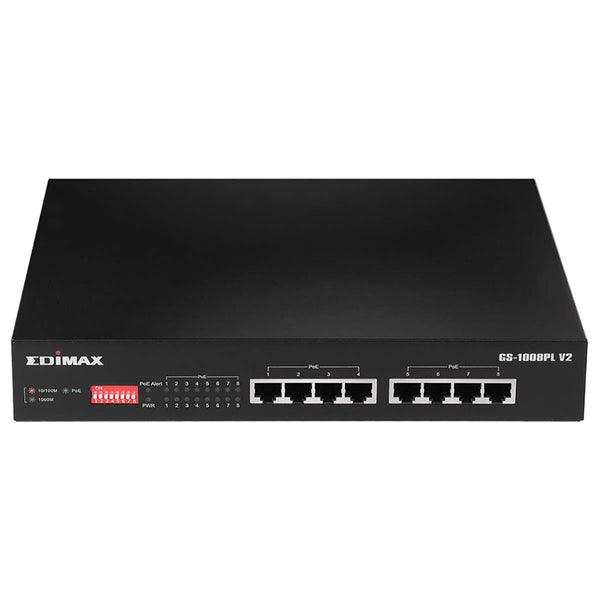 8-Port-Gigabit-Ethernet-PoE+-Switch mit grosser Reichweite und DIP-Schalter - handy.ch
