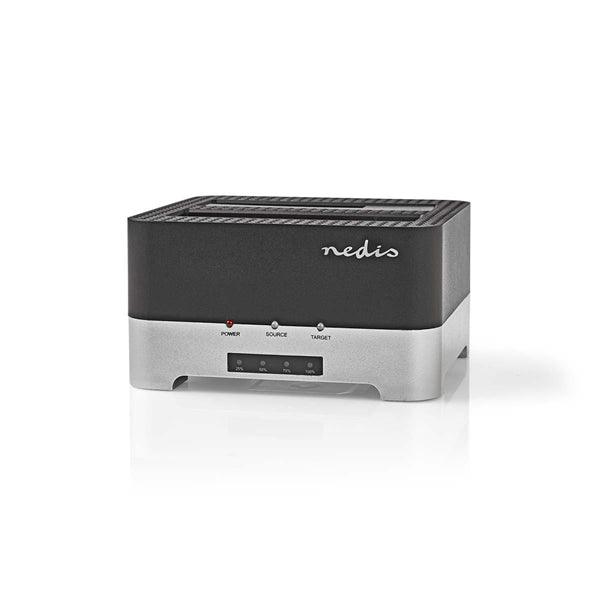 Festplatten-Dockingstation | USB3.0 | USB Type-A | 2 Festplatten | 2.5 / 3.5 " | USB 3.2 Gen1 | Docking - handy.ch