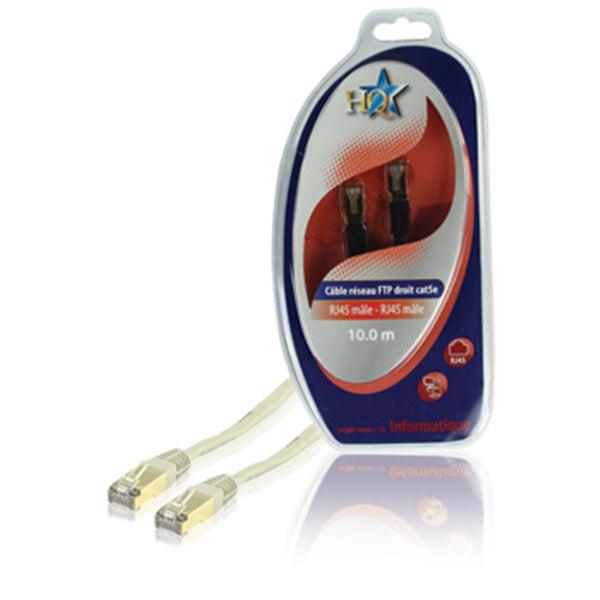 CAT5e UTP-Netzwerkkabel RJ45 (8P8C) male - RJ45 (8P8C) male 10.0 m Grau - handy.ch