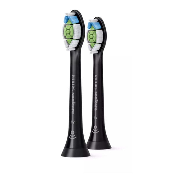 HX6062/13 Sonicare W2 Optimal White Standard-Bürstenköpfe für Schallzahnbürste Doppelpack Schwarz - handy.ch
