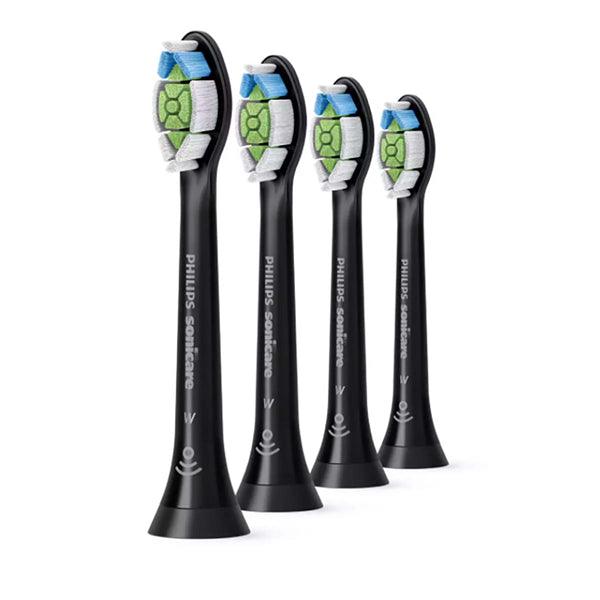 HX6064/11 Sonicare W2 Optimal White Standard-Bürstenköpfe für Schallzahnbürste 4er-Pack Schwarz - handy.ch