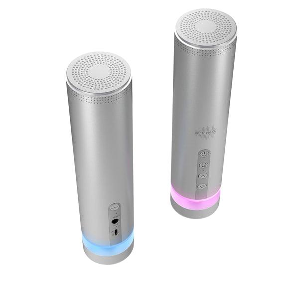 Bluetooth Lautsprecher 2.0 8 W Eingebautes Mikrofon Aluminium - handy.ch