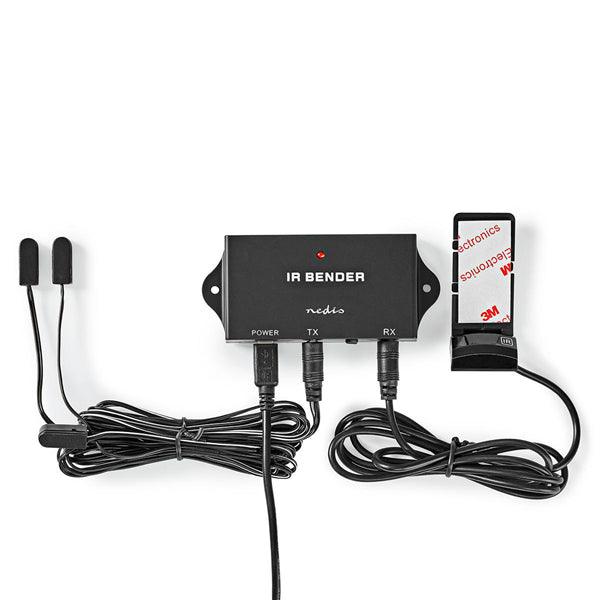 IR-Fernbedienung Erweiterung | Signalreichweite: 7.0 m | 3 Geräte | ABS | Schwarz - handy.ch