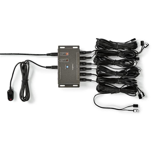 IR-Fernbedienung Erweiterung | Signalreichweite: 10.0 m | 6 Geräte | Metall | Anthrazit - handy.ch