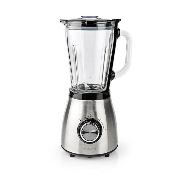 Standmixer | 800 W | 1.5 l | Glas | 2 Geschindigkeitsstufen | Schwarz / Silber - handy.ch