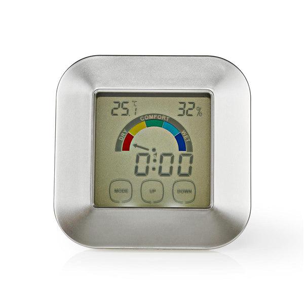Küchen Thermometer | Silber / Weiss | Kunststoff | Digitaler Bildschirm - handy.ch