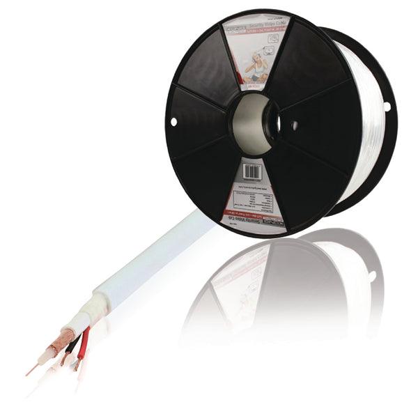 Sicherheitskabel auf Rolle 0.61 + 2x 0.75 - 100 m Weiss - handy.ch