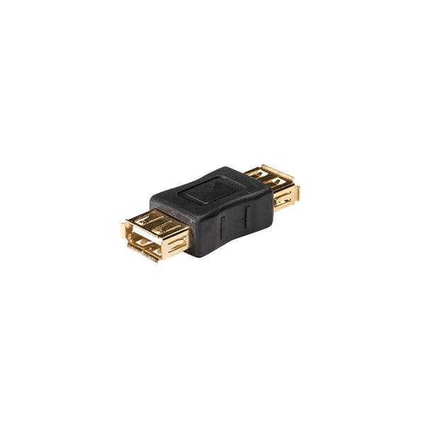 USB 2.0 Adapter USB A female - USB A female Anthrazit - handy.ch