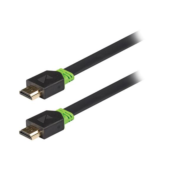 High Speed HDMI Kabel mit Ethernet HDMI Anschluss - HDMI Anschluss 2.00 m Anthrazit - handy.ch