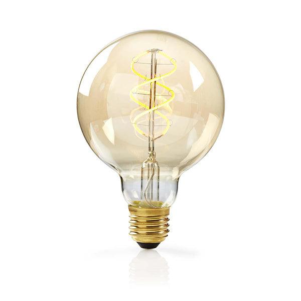 LED-Filament-Lampe E27 | G95 | 5 W | 260 lm | 2000 K | Warmweiss | Retro Style | Anzahl der Lampen in der Verpackung: 1 Stück - handy.ch