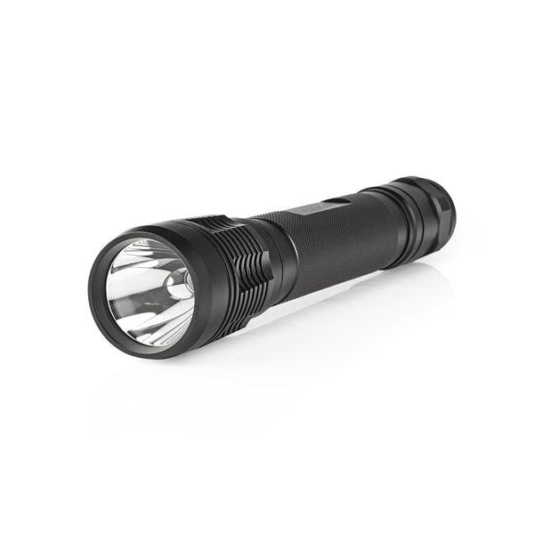 LED-Taschenlampe | Batteriebetrieben | 4.5 V DC | 10 W | 3x C/LR14 | Nennlichtstrom: 500 lm | Lichtbereich: 250 m | Strahlungswinkel: 9.5 ° - handy.ch