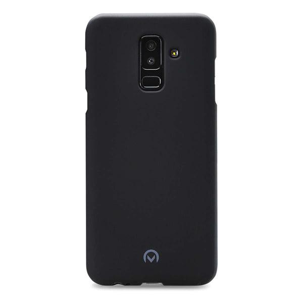 Telefon Schutzhülle aus Gummi und Silikon Samsung Galaxy A6+ 2018 Matt Schwarz - handy.ch