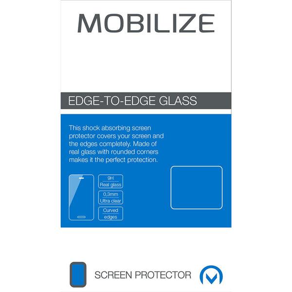 Telefon Rand-zu-Rand Glasschirm Schutz LG V30 Schwarz - handy.ch