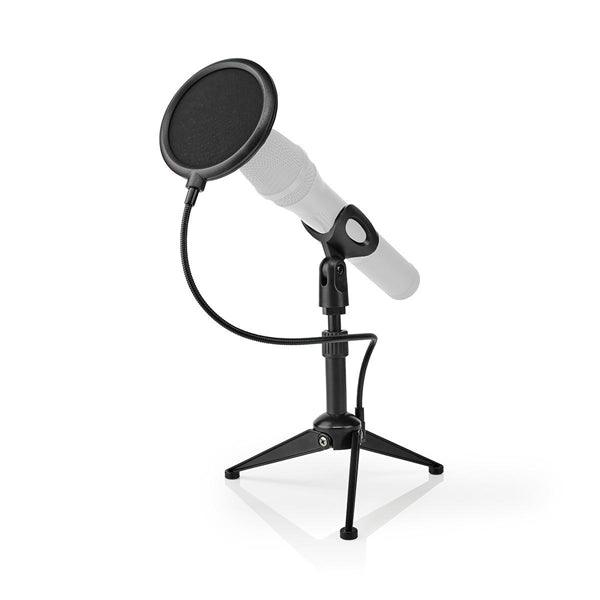 Mikrofonständer | Leg Basis | Höhenbereich: 194 - 230 mm | Halterdurchmesser: Unter 40 mm mm | ABS / Metall | Schwarz - handy.ch