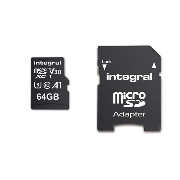 64 GB Hochgeschwindigkeits-microSDHC/XC V30 UHS-I U3-Speicherkarte - handy.ch