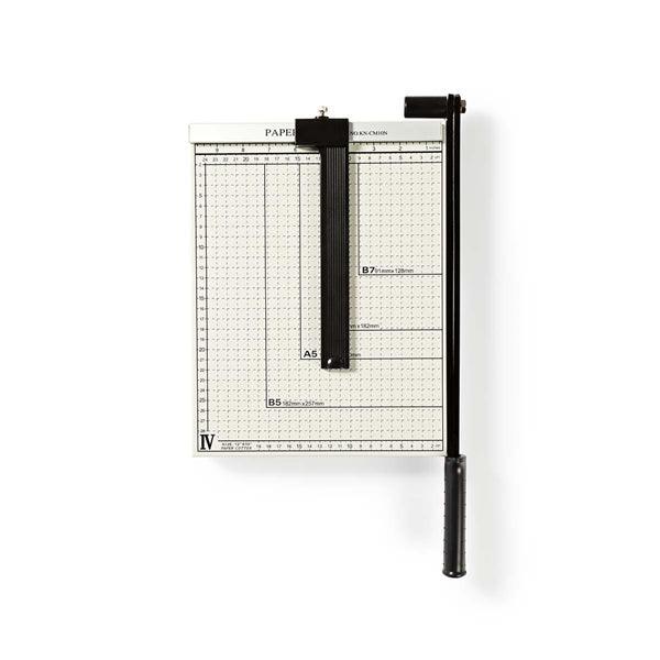 Papierschneidemaschine | max Schnittgrösse: 210 x 297 mm | Typ Messer: Metall | Metall | Schwarz / Weiss - handy.ch