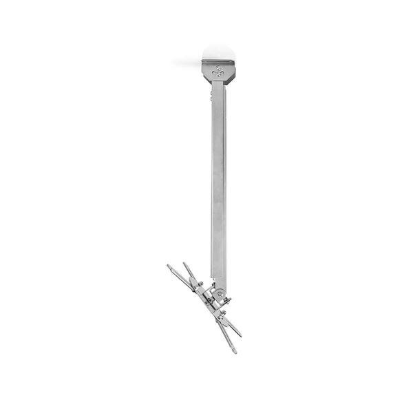 Projektorhalterung | Vollbeweglich | 10 kg | drehbar | kippbar | Stahl | Silber - handy.ch