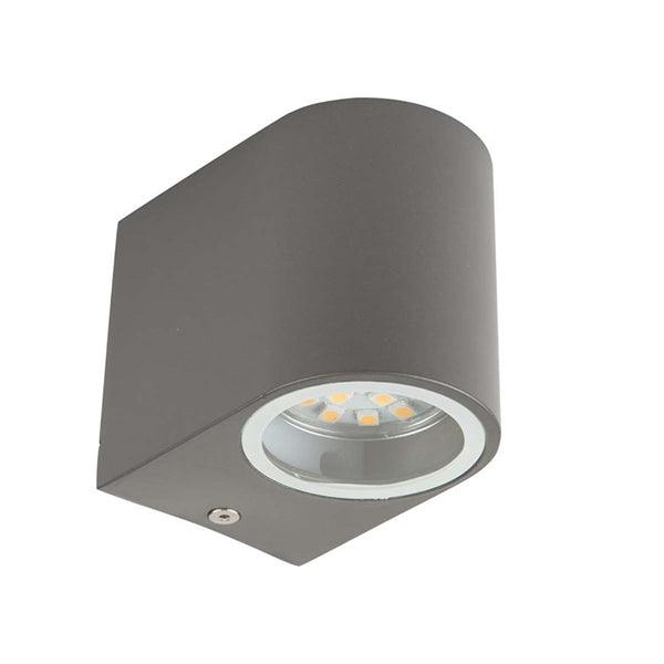 LED Aussenwandleuchte 2.4 W 230 lm Dunkelgrau - handy.ch