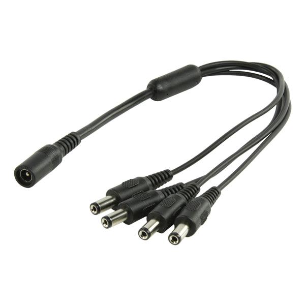 Videoüberwachungs-Kabel DC na 4x DC 0.25 m - handy.ch