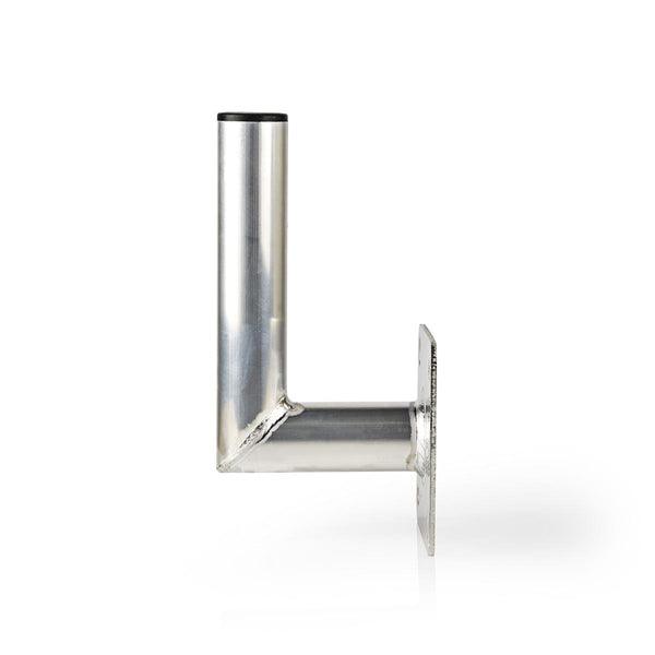 Satelliten-Wandhalterung | Distance to wall: 150 mm | Durchmesser Klemme: 50 mm | Maximale Schüsselgrösse: 100 cm | Aluminium | Silber - handy.ch