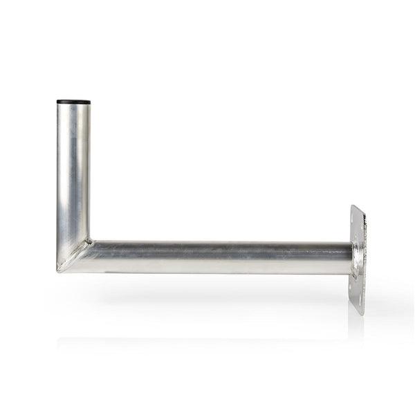 Satelliten-Wandhalterung | Distance to wall: 450 mm | Durchmesser Klemme: 50 mm | Maximale Schüsselgrösse: 100 cm | Aluminium | Silber - handy.ch