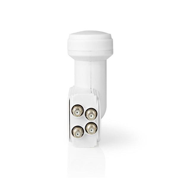 LNB | Quattro | Ausgangsanschluss: 4x F-Connector | Rauschmass Bereich: 0.85 dB | Konversionsgewinn: 55 - 67 dB | Weiss - handy.ch