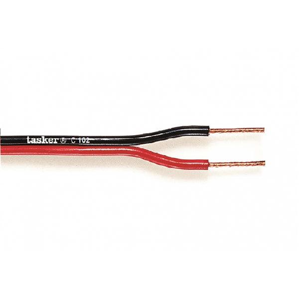 Lautsprecherkabel auf Rolle 2x 1.00 mm² 100 m Schwarz/Rot - handy.ch