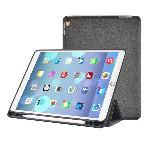 Tablet Folio Case Samsung | iPad Air 10.5" 2019 / iPad Pro 10.5" 2017 | eingebauter Stifthalter | Automatische Weckfunktion | Grau / Schwarz | Polycarbonate / TPU - handy.ch