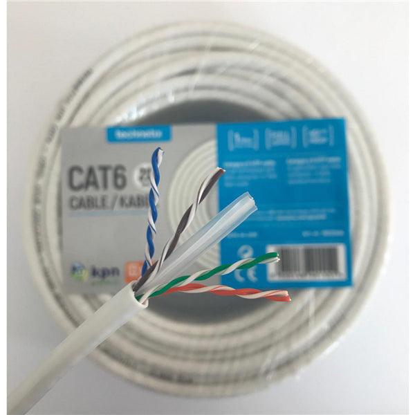 CAT6 UTP-Netzwerkkabel RJ45 (8P8C) male - RJ45 (8P8C) male 20 m Weiss - handy.ch