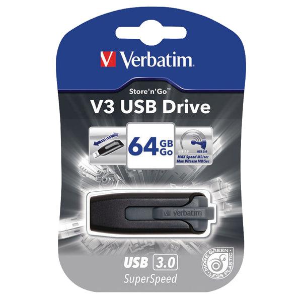 V3 Speicherstick USB 3.0 64GB Schwarz - handy.ch