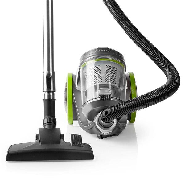 Staubsauger ohne Beutel | Beutellos | 700 W | Staubkapazität: 3.5 l | Kombi-Bürste | Aktionsradius: 8 m | HEPA Luftfilter | Anthrazit / Grün - handy.ch