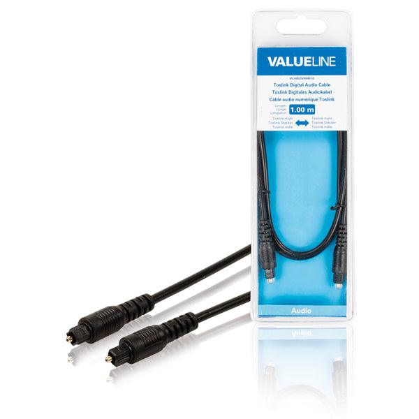 Digital-Audio-Kabel Toslink male - Toslink male 1.00 m Schwarz - handy.ch