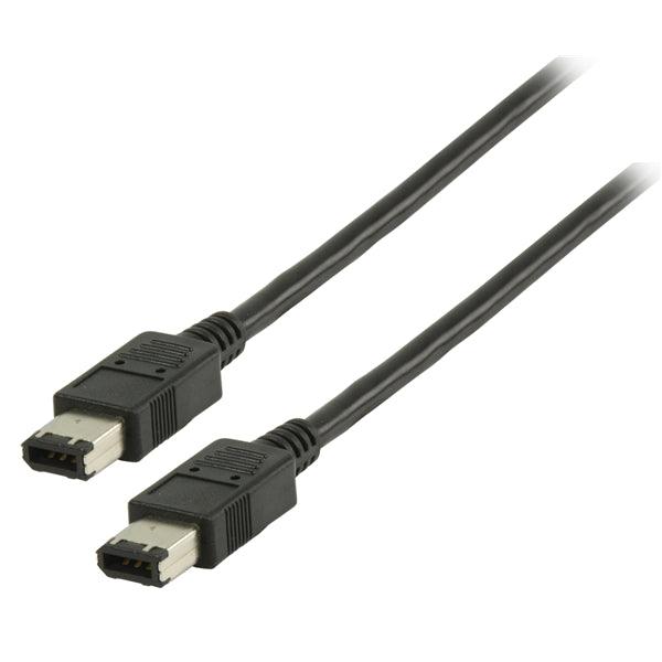FireWire 400-Kabel FireWire 6-pol male - FireWire 6-pol male 2.00 m Schwarz - handy.ch