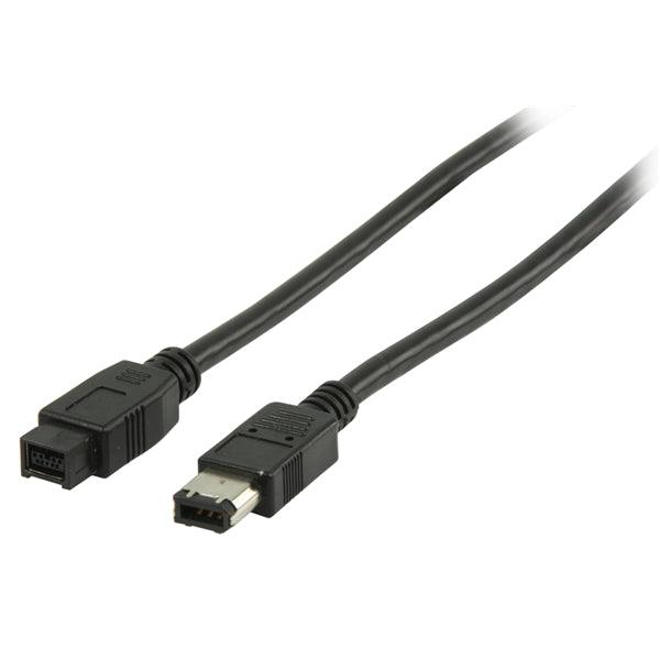 FireWire 400-Kabel FireWire 6-pol male - FireWire 9-pol male 2.00 m Schwarz - handy.ch