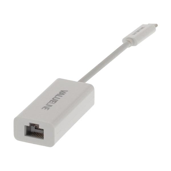 Adapter USB-C male - RJ45 (8P8C) female Weiss - handy.ch