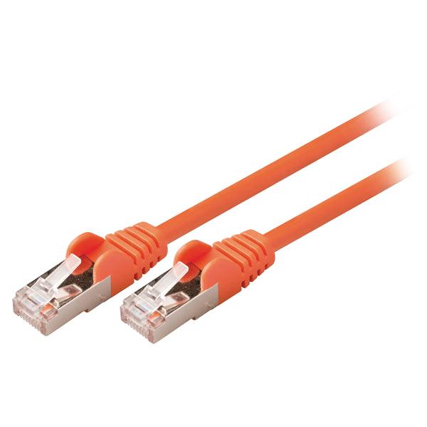 CAT5e SF/UTP-Netzwerkkabel RJ45 (8P8C) male - RJ45 (8P8C) male 7.50 m Orange - handy.ch