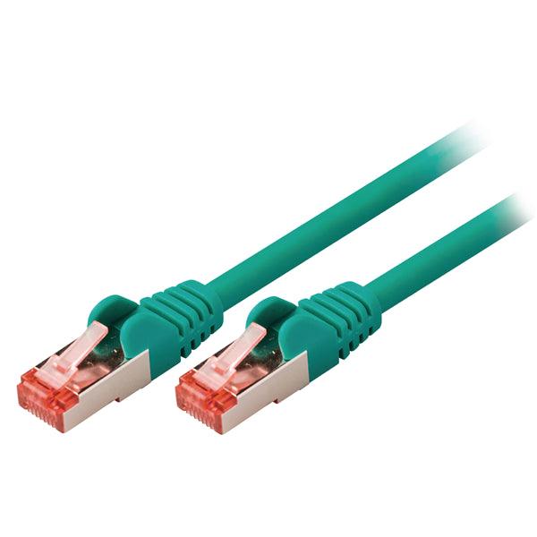 CAT6 S/FTP-Netzwerkkabel RJ45 (8P8C) male - RJ45 (8P8C) male 15.0 m Grün - handy.ch