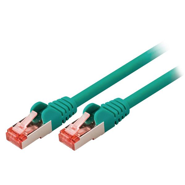 CAT6 S/FTP-Netzwerkkabel RJ45 (8P8C) male - RJ45 (8P8C) male 5.00 m Grün - handy.ch