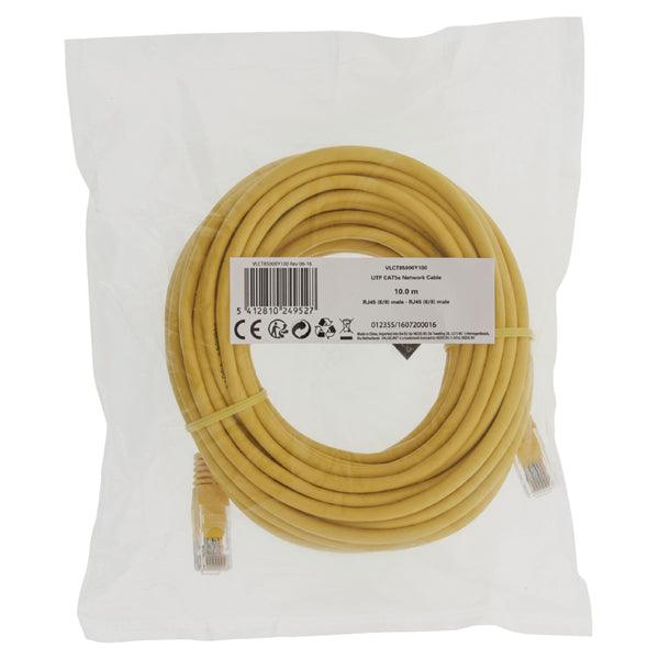 CAT5e UTP-Netzwerkkabel RJ45 (8P8C) male - RJ45 (8P8C) male 10.0 m Gelb - handy.ch