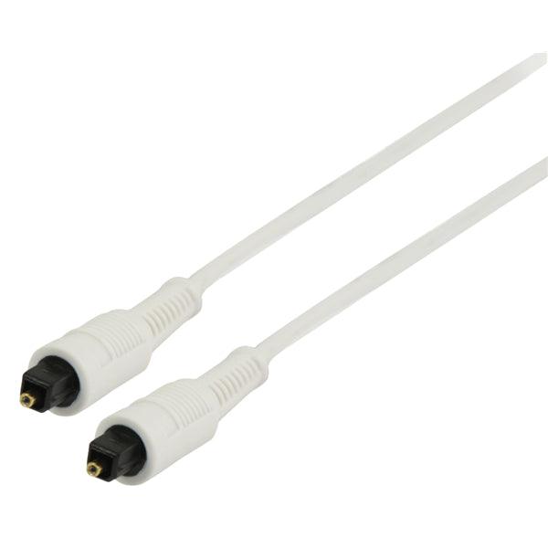 Digital-Audio-Kabel Toslink male - Toslink male 1.00 m Weiss - handy.ch