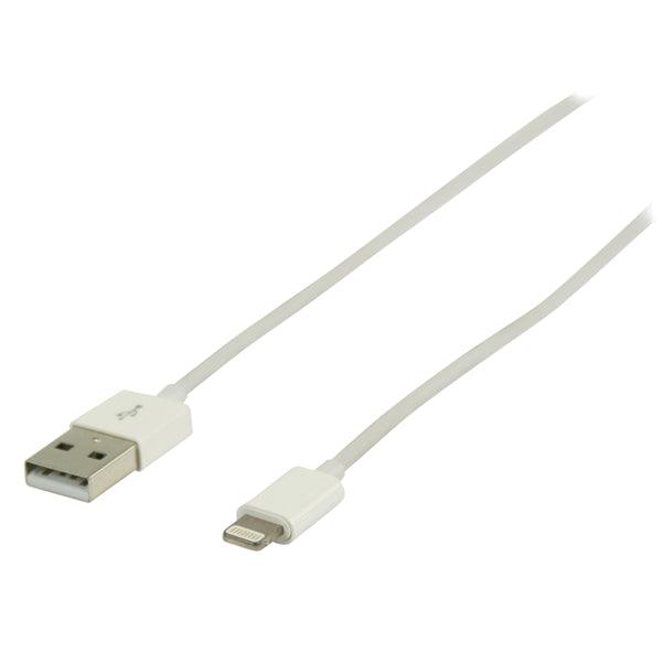 Sync und Ladekabel Apple Lightning - USB A male 3.00 m Weiss - handy.ch