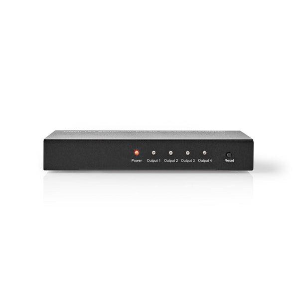 HDMI Splitter | 4-Port port(s) | HDMI Eingang | 4x HDMI Ausgang | 4K@30Hz | 3.4 Gbps | Metall | Anthrazit - handy.ch
