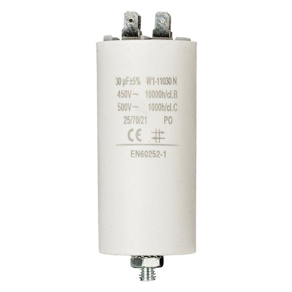 Kondensator 30.0uf / 450 v + Aarde - handy.ch