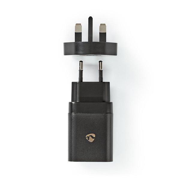 Netzladegerät | 18 W | Schnellladefunktion | 1.5 / 2.0 / 3.0 A | Anzahl der Ausgänge: 1 | USB-C | Automatische Spannungswahl - handy.ch