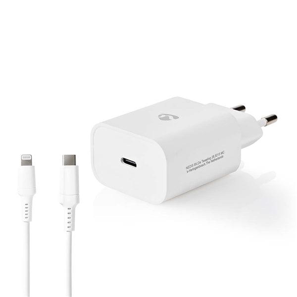 Netzladegerät | 1.67 A / 2.22 A / 3.0 A | Anzahl der Ausgänge: 1 | Port Type: 1x USB-C | Lightning 8-Pin (Lose) Kabel | 2.0 m | 15 / 20 / 20 W | Automatische Spannungswahl - handy.ch