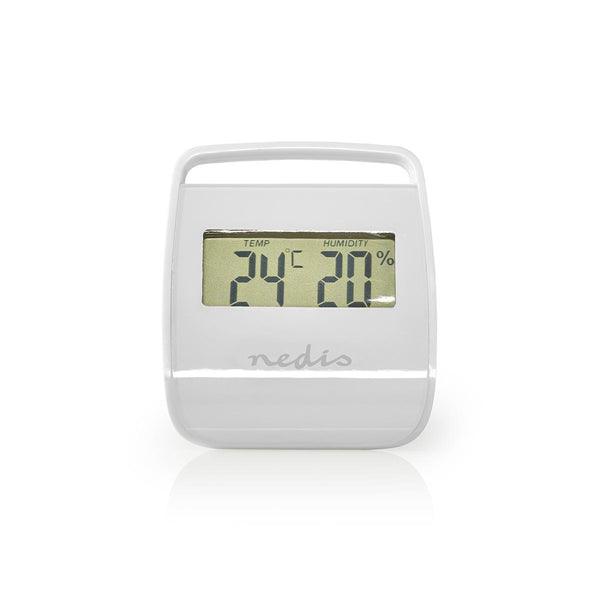 Digitales Thermometer | Innenbereich | Raumtemperatut | Raumfeuchtigkeit | Weiss - handy.ch