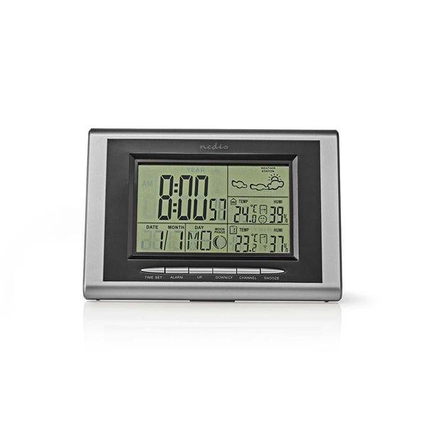 Wetterstation | Innen- und Aussenbereich | Inklusive schnurloser Wettersensor | Wettervorhesage | Zeitdisplay | Backlight LCD | Weckerfunktion - handy.ch