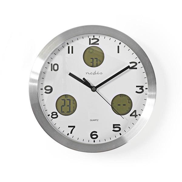 Wanduhr | Wetterstation | Hygrometer | Aussensensor - handy.ch