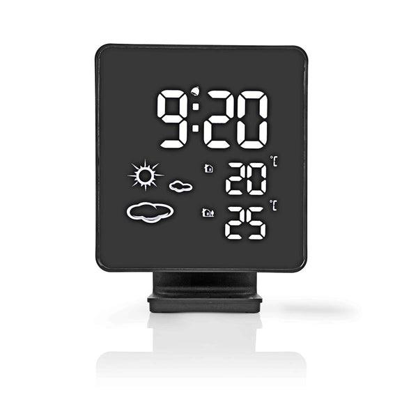 Wetterstation | Innen- und Aussenbereich | Inklusive schnurloser Wettersensor | Wettervorhesage | Zeitdisplay | Digital | Weckerfunktion - handy.ch