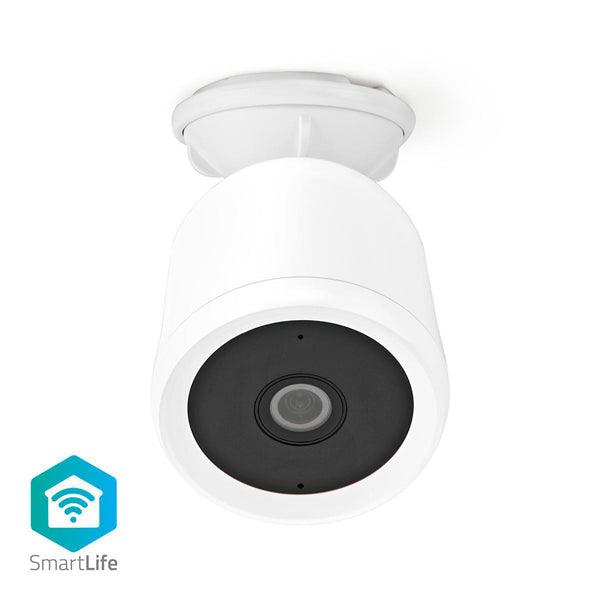 SmartLife Aussenkamera | Wi-Fi | Full HD 1080p | IP65 | Cloud Storage (optional) / microSD (not enthalten) | 5 V DC | mit Bewegungssensor | Nachtsicht | Weiss - handy.ch